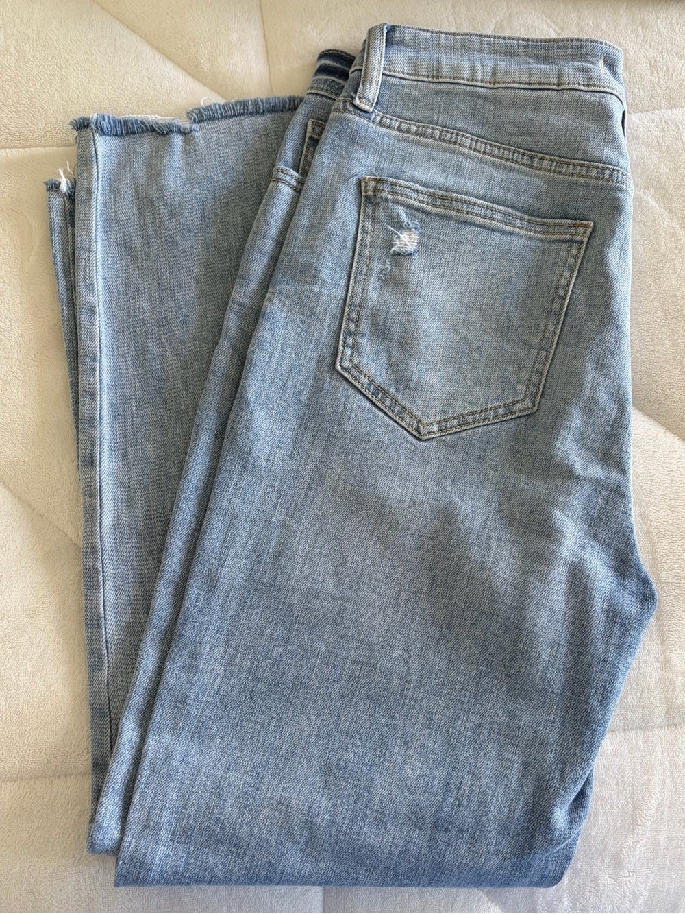 Eunina Light Blue High-Rise Jeans